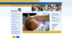 Desktop Screenshot of goldway.de